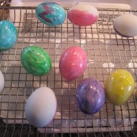 Easter Eggs in colors