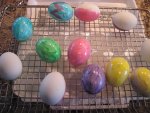 Easter Eggs in colors