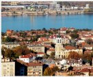 View from my town Svishtov and river Danube