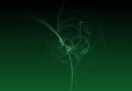 Green Nova - Black, Dark Green, Spirals, Beautiful, Green, High Definition, HD, Dark