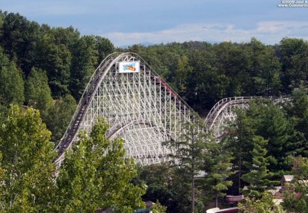 the comet coaster - great, escape, york, new