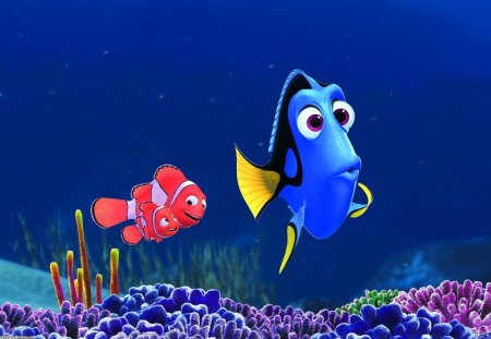 Finding Nemo - ocean, nemo, fish, dory, finding nemo