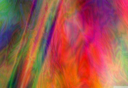 Soft Psychedelic Colors - psychedelic, abstract, purple, yellow, red, pink, blue, green, orange, colors