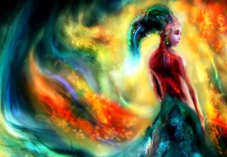 Fantasy - blend, colors, art, fantasy