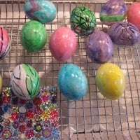 Easter eggs decoration