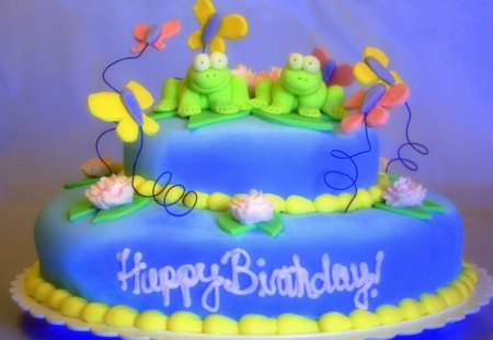 ✰Spring Frog Cake✰