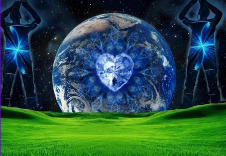 My Heart-My Earth - spirit, universum, biciel, geist