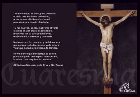 Mystic prayer (in Spanish) - christ, jesus, prayer, savior, god, cuaresma, cross