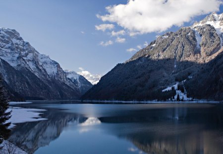 Scenic Mountain View - scenic view, beautiful mountains, mountain view, scenic mountain view