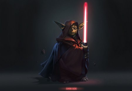 Yoda - light saber, star wars, yoda, like you must