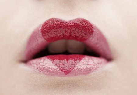 Love lips - teeth, lips, face, love