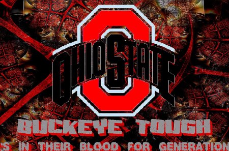 BUCKEYE TOUGH IT'S IN THEIR BLOOD FOR GENERATIONS - ohio, state, buckeyes, football, buckeye tough