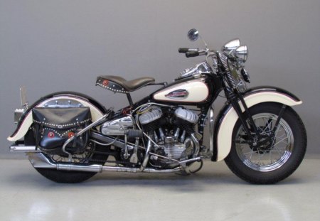 Harley Davidson WL WB - WL WB, Harley Davidson, Motorcycle, Transport