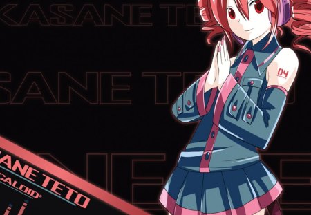 Kasane Teto - Utauloid, Red, Kasane Teto, Project Diva