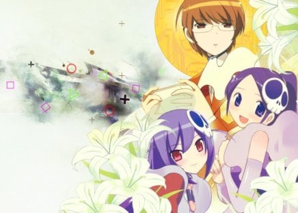 Kami nomi zo Shiru Sekai - comedy, hakua du lot herminium, keima katsuragi, elsie de lute irma, anime, manga