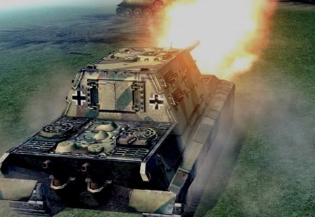 MoW - tanks, fire, armor, war