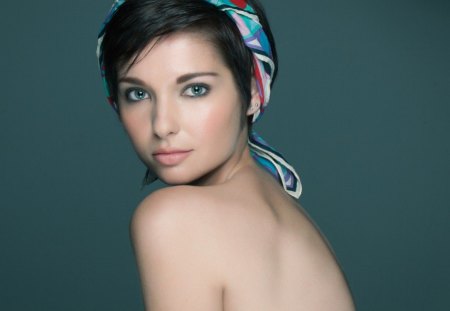 Pretty face - face, pretty, head band, eyes, model