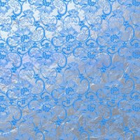 Blue and silver pattern