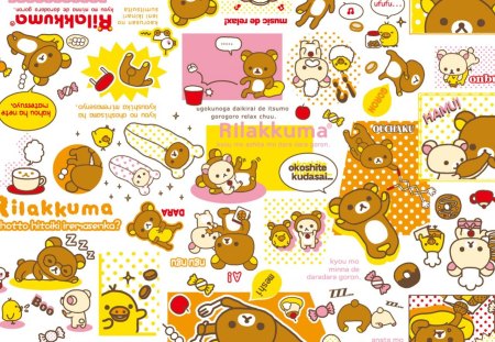 Rilakkuma - Cute, Bear, kawaii, San-X, Rilakkuma, Teddy