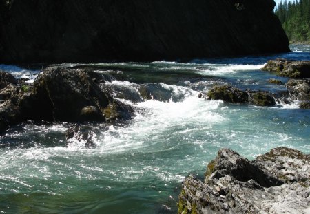 Kananaskis - River, Kananaskis, Canada, Alberta