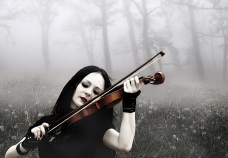 I Feel For You - melody, fantasy, lady, violin