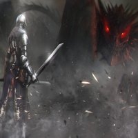 Knight vs Dragon