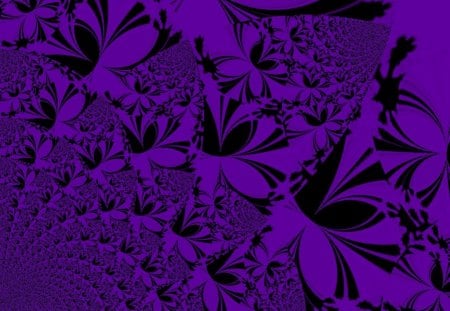 DEEP PURPLE - purple, art, abstract, dark