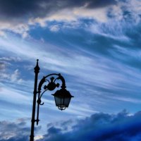 Sunset Street lamp