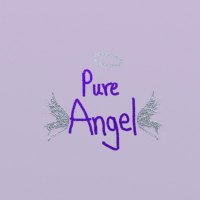 pure angel in lavendar