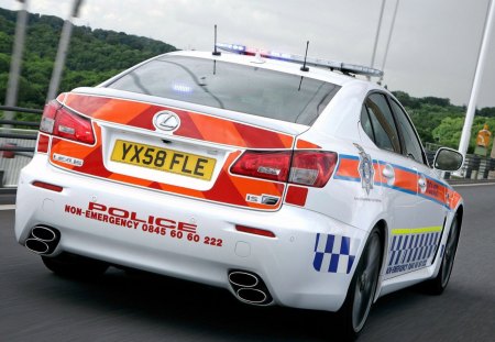 Lexus IS F Police 2008 - f, 2008, police, lexus, is