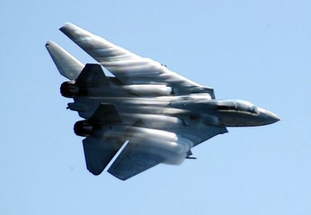 F-14 Tomcat - wing, pacific, firepower, plane, military