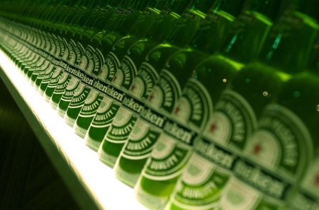 heineken beer - heineken, beer, bottle, green