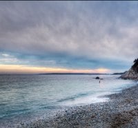 Sunset at Nobska Beach