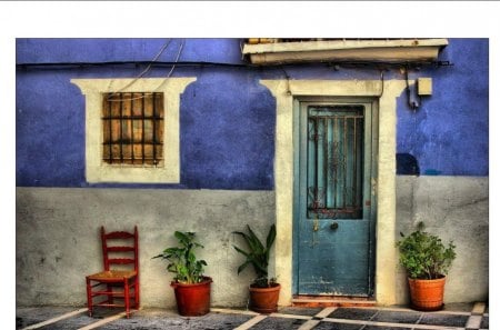 	villajoyosa - flowers, windows, vases, villa