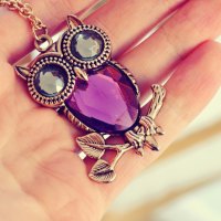 Amethyst owl 