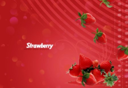 Live The Dream - strawberry, live, red, dream, fruit