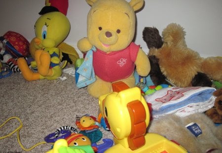 Bear toys - bear, toys, Photography, yellow