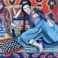 Odalisque with a Turkish Chair ~ Henri Matisse