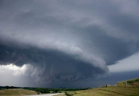 Stormy - cloud, wall, weather, storm