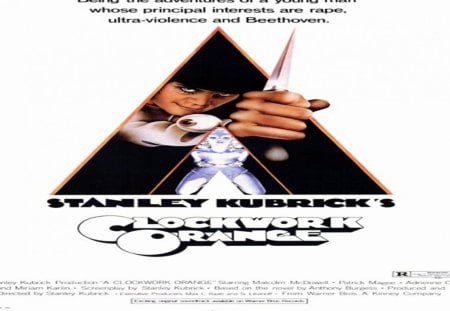 A Clockwork Orange - horror, a clockwork orange, films, cool, vintage, movies, classic, entertainment