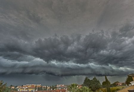 Shelf Cloud - Town, Cloud, Shelf, State