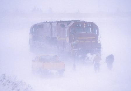 A Real Blizzard  in 2002 - in, 2002, real, snow