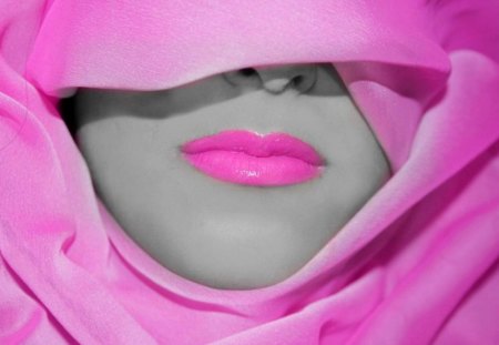 Pink lips