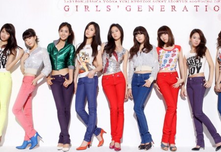 girls generation - girls, style, tshirt, fashion, beauty