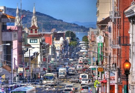 San Francisco Cables - cables, california, cities, usa, san francisco