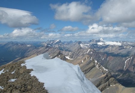 Rocky Mountains - Sunwapta peak, Jasper, Rocky Mountains, Alberta