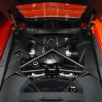 Lamborghini Aventador Under The Hood