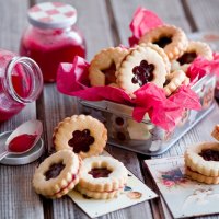 Jam Filled Cookies