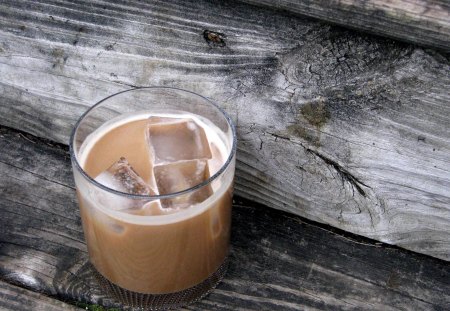 Ice coffee - drink, ice, drinks, coffee, brown, tasty, ice coffee