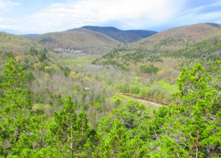 The Buffalo River in the Boston Mountains - nature, rivers, outdoors, photography